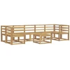 Lauko sofos komplektas 8 pcs Balta 59 x 59 x 37 cm