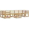 Lauko sofos komplektas 8 pcs Balta 59 x 59 x 37 cm