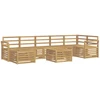 Lauko sofos komplektas 8 pcs Balta 59 x 59 x 37 cm