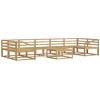 Lauko sofos komplektas 8 pcs Balta