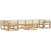Lauko sofos komplektas 8 pcs Balta