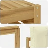 Lauko sofos komplektas 8 pcs Balta ir kreminė 79 x 79 x 37 cm