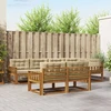 Lauko sofos komplektas 8 vnt. Natūralus ir bežinis