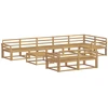 Lauko sofos komplektas 9 pcs Balta 79 x 79 x 37 cm