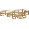Lauko sofos komplektas 9 pcs Balta 79 x 79 x 37 cm