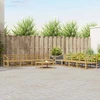 Lauko sofos komplektas 9 pcs Balta 79 x 79 x 37 cm
