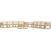Lauko sofos komplektas 9 pcs Balta 79 x 79 x 37 cm