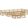 Lauko sofos komplektas 9 pcs Balta 79 x 79 x 37 cm