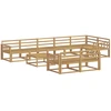 Lauko sofos komplektas 9 pcs Balta 79 x 79 x 37 cm