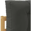 Lauko sofos komplektas Balta 230,5 x 83 x 73 cm Poliesteris