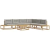 Lauko sofos komplektas Balta 79 x 79 x 37 cm Poliesteris