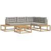Lauko sofos komplektas Balta 79 x 79 x 37 cm Poliesteris