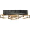 Lauko sofos komplektas Balta 79 x 79 x 37 cm Poliesteris