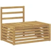 Lauko sofos komplektas Balta 91 x 63 x 73 cm