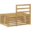 Lauko sofos komplektas Balta 91 x 63 x 73 cm