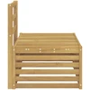 Lauko sofos komplektas Balta 91 x 63 x 73 cm