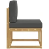 Lauko sofos komplektas Balta ir antracito 59 x 63 x 73 cm