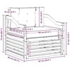 Lauko sofa Natūralus ir bežinis