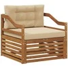 Lauko sofa Natūralus ir bežinis