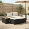 Lauko sofos komplektas 4 -Seater 4 pcs 55 x 30 x 39 cm