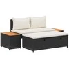 Lauko sofos komplektas 4 -Seater 4 pcs 55 x 30 x 39 cm