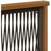 Lauko sofos komplektas su pagalve 5 pcs Natūralus ir grietinėlė