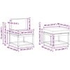Lauko sofos komplektas 5 vnt. 5 vietos Balta ir antracito