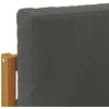 Lauko sofos komplektas su pagalve 6 pcs Natūralus ir antracitas