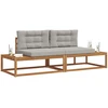 Lauko sofos komplektas Tvirta akacijos mediena ir poliesteris
