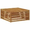 Lauko stalas Kietos akacijos mediena Natūrali 79 x 79 x 37 cm