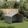 Lauko šunų voljeras su stogeliu, 2x2x1,5 m, cinkuotas plienas