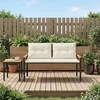 Lauko suolas 2 -Seater 116 x 67,5 x 72 cm poliratanas