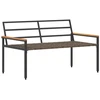Lauko suolas 2 -Seater 116 x 67,5 x 72 cm poliratanas