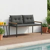 Lauko suolas 2 -Seater 116 x 67,5 x 72 cm poliratanas