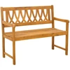 Lauko suolas Natūrali 110 x 55,5 x 90 cm