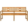 Lauko suolas Natūrali 180 x 55,5 x 90 cm