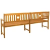 Lauko suolas Natūrali 220 x 55,5 x 90 cm