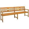 Lauko suolas Natūrali 220 x 55,5 x 90 cm