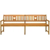 Lauko suolas Natūrali 220 x 55,5 x 90 cm