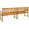 Lauko suolas Natūrali 220 x 55,5 x 90 cm