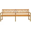 Lauko suolas Natūrali 220 x 55,5 x 90 cm