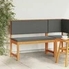 Sodo Kėdė Ruda 100 x 50 x 91cm Akacijos medienos masyvas