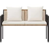 Lauko suoleliai 2 -Seater 116 x 56 x 75 cm poliratanas