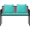 Lauko suoleliai 2 -Seater 116 x 56 x 75 cm poliratanas