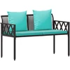 Lauko suoleliai 2 -Seater 116 x 56 x 75 cm poliratanas