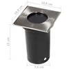 Lauko šviestuvai, 12 vnt., kvadrat., įsmeig. į žemę