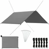 Lauko tentas, pilkos spalvos, 3x2,85m