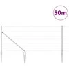 Suvirintas vielinis tvoras su smailiais galais 50 x 1 m
