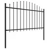 Lauko tvora su iečių viršug., juoda, (1,25-1,5)x1,7m, plienas