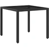 Lauko valgomojo komplektas 5 pcs poliratanas